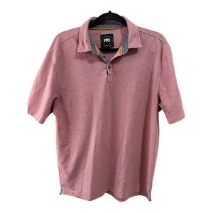 PTO Dusty Pink Polo Shirt Classic Short Sleeve